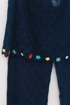YANYAN KNITS 25 Spring/Summer BOLOR Trousers Skirt YYK-YYW25-0102-ZQ Navy
